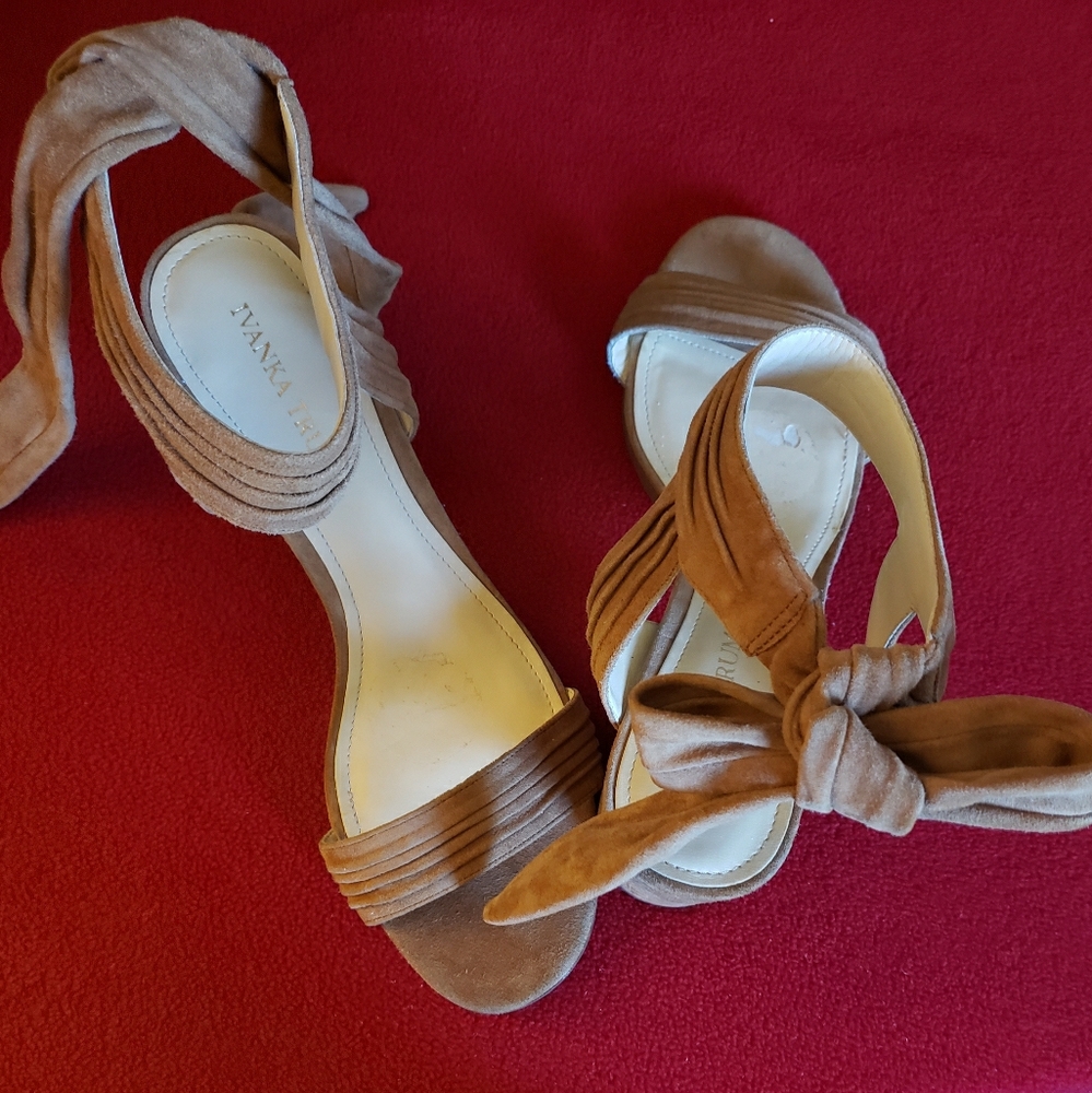 Nice block Ivanka Trump sandals